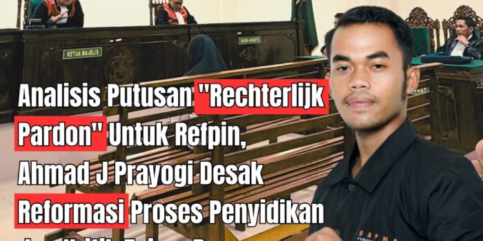 Ahmad J Prayogi Desak Reformasi Proses Penyidikan dan Kritik Tajam Dugaan Kriminalisasi!